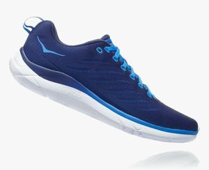 Hoka One One Men's Hupana EM Road Running Shoes Blue Canada Store [CLRID-5403]